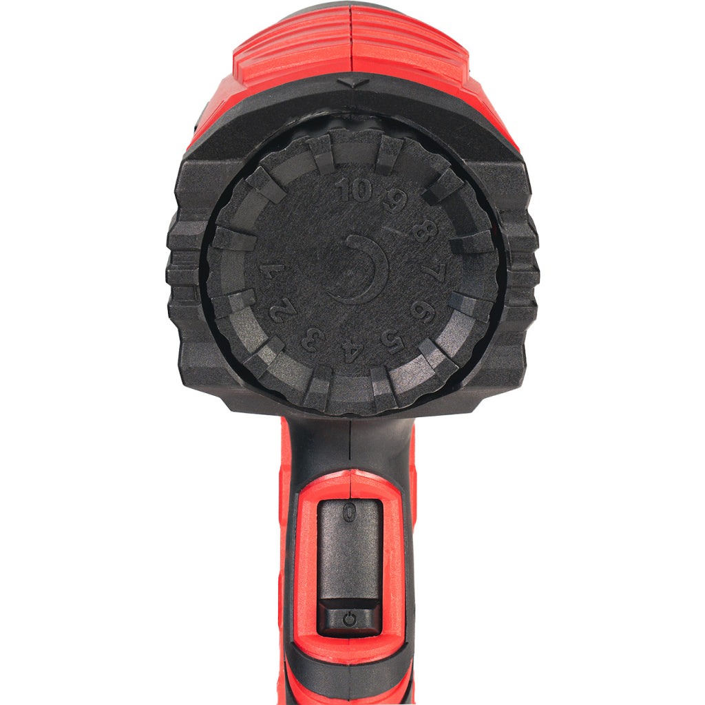 Пистолет за горещ въздух 2000W 2степ. регулиране t° RAIDER RD-HG27 - снимка 3