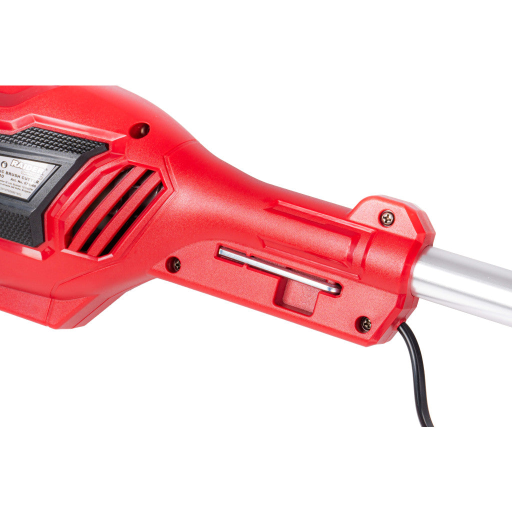 Коса електр. с нож и корда сгъваема 1.4kW RAIDER RD-EBC10 - снимка 3