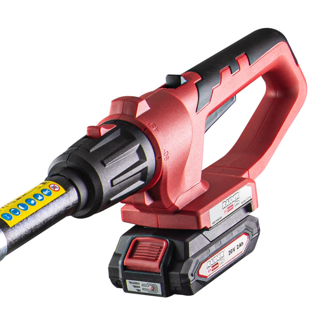 R20 Кастрачка и Храсторез 40cm 2в1 2Ah 3m RAIDER PRO RDP-PSHT20 - снимка 3