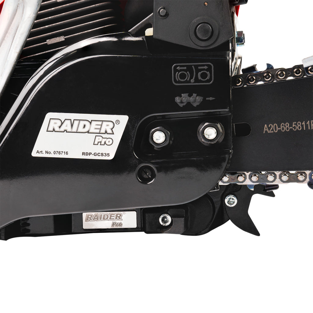 Резачка бензин. 50cm 2800W 3/8".058" (1.5mm) 68 RAIDER PRO RDP-GCS35 - снимка 3
