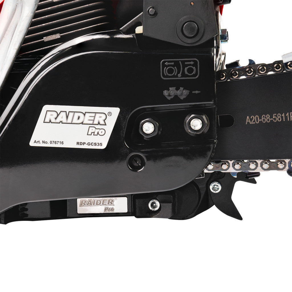 Резачка бензин. 50cm 2800W 3/8".058" (1.5mm) 68 RAIDER PRO RDP-GCS35 - снимка 3