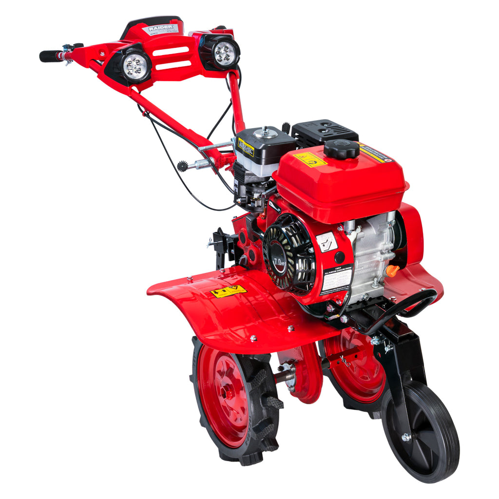 Мотофреза бензинова 5.2kW 7.0hp 1200mm 2+1ск. 2 Фара RD-WT16 - снимка 3