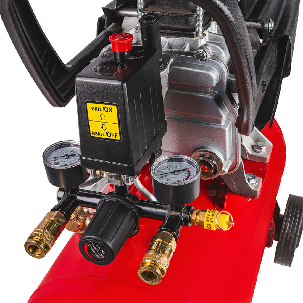 Компресор 24L 1.5kW RAIDER RD-AC04O - снимка 3