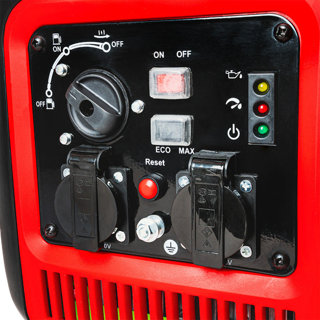 Генератор за ток бензинов 3.2kW инверторен RD-GG19 - снимка 3