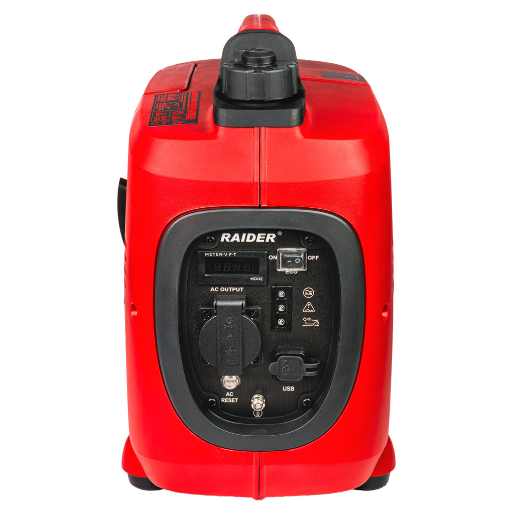 Генератор за ток бензинов 1.2kW инверторен тих RD-GG24 - снимка 3