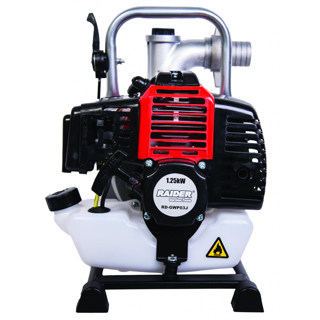 Помпа водна бензинова 1.25kW 1.5" 250 L/min RAIDER RD-GWP03J - снимка 3