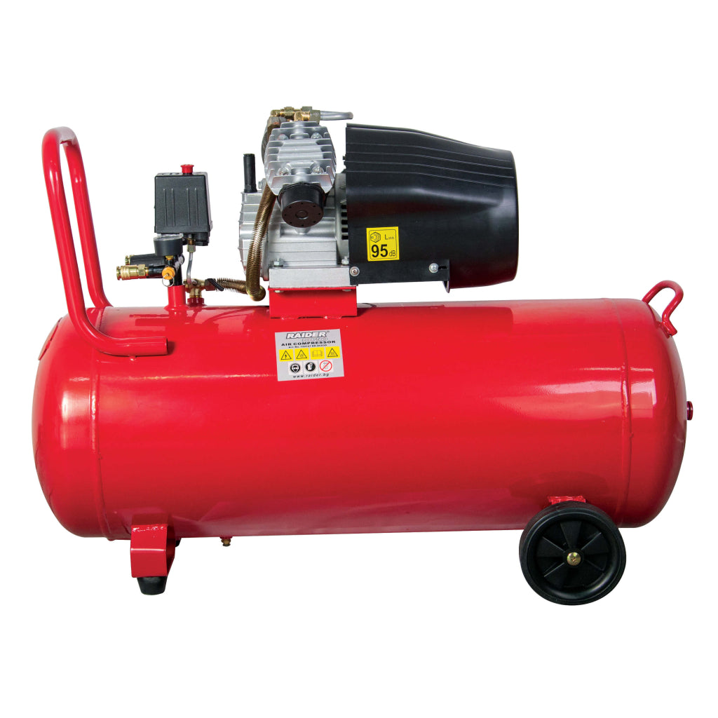 Компресор 100L 2.2kW RAIDER RD-AC03 - снимка 3