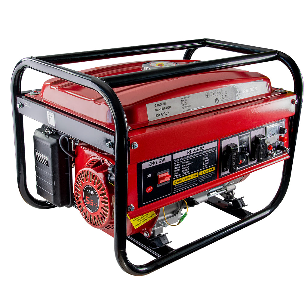 Генератор за ток бензинов 2kW RAIDER RD-GG02 - снимка 3
