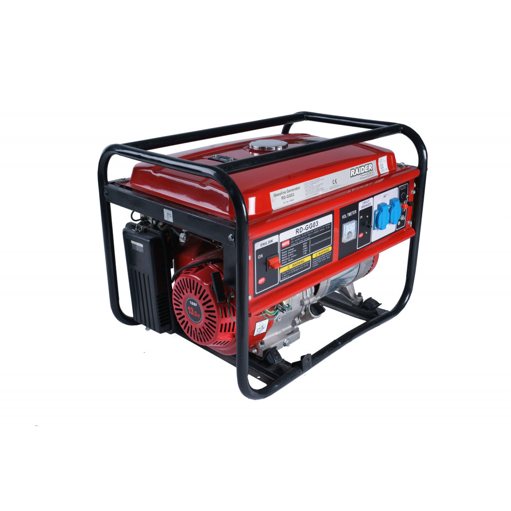 Генератор за ток бензинов 5kW RAIDER RD-GG03 - снимка 2