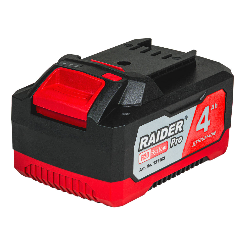 R20 Комплект батерия 4Ah и зарядно за серията RAIDER PRO RDP-R20 System - снимка 3