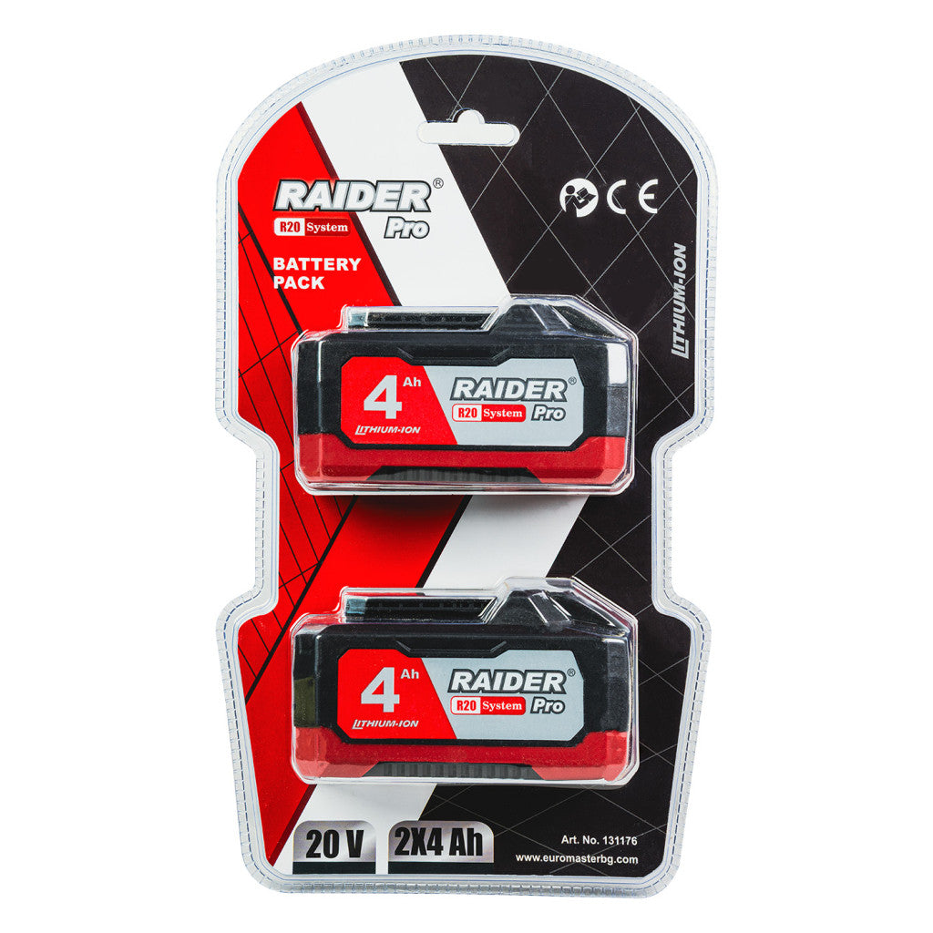 R20 Батерии 20V 2x4Ah за серията RDP-R20 System - снимка 3