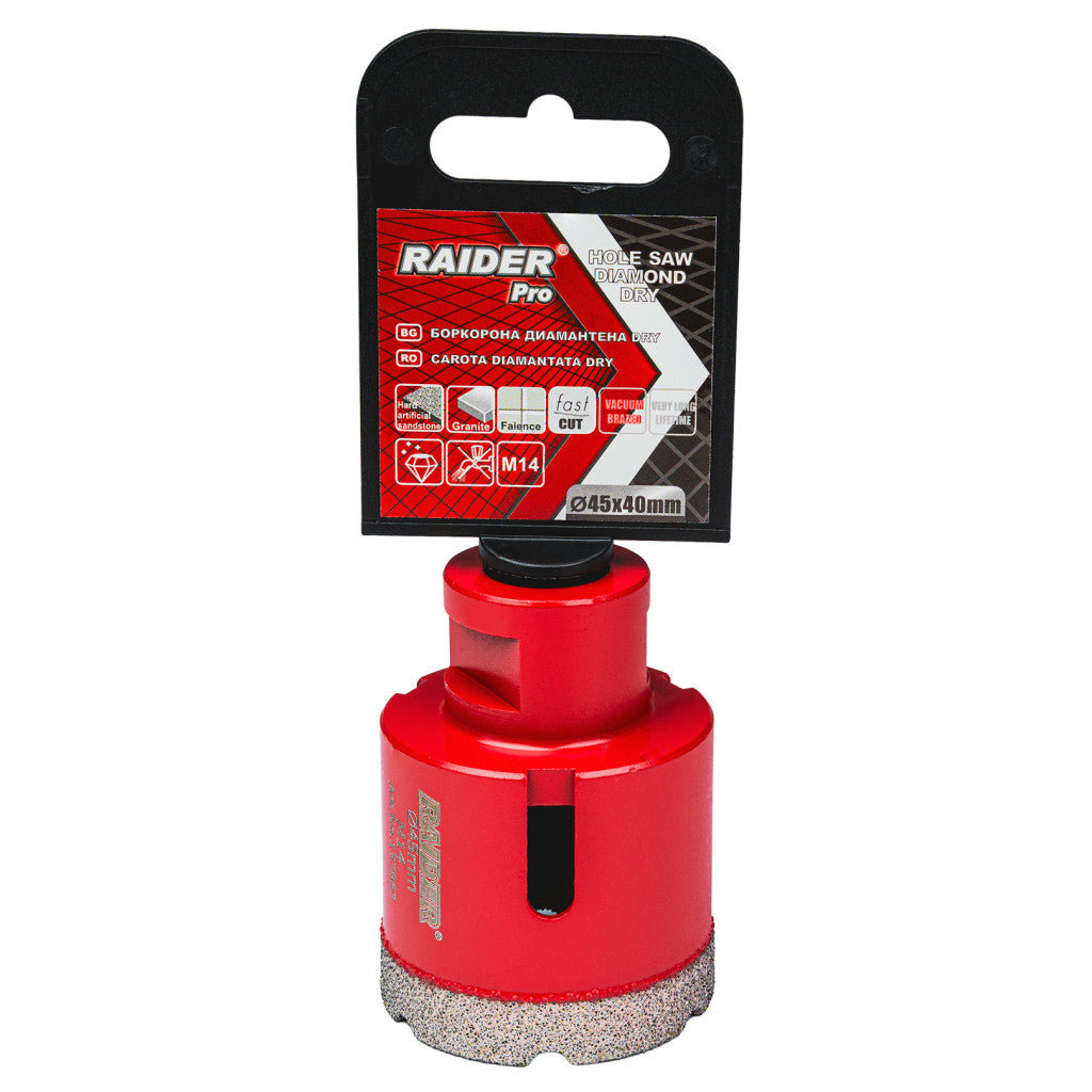 Боркорона Diamond Dry M14 Ø45mm - снимка 3