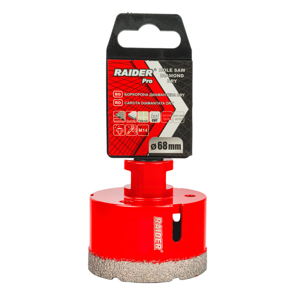 Боркорона Diamond Dry M14 Ø68mm - снимка 3