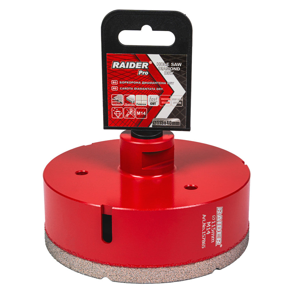 Боркорона Diamond Dry M14 Ø115mm - снимка 3