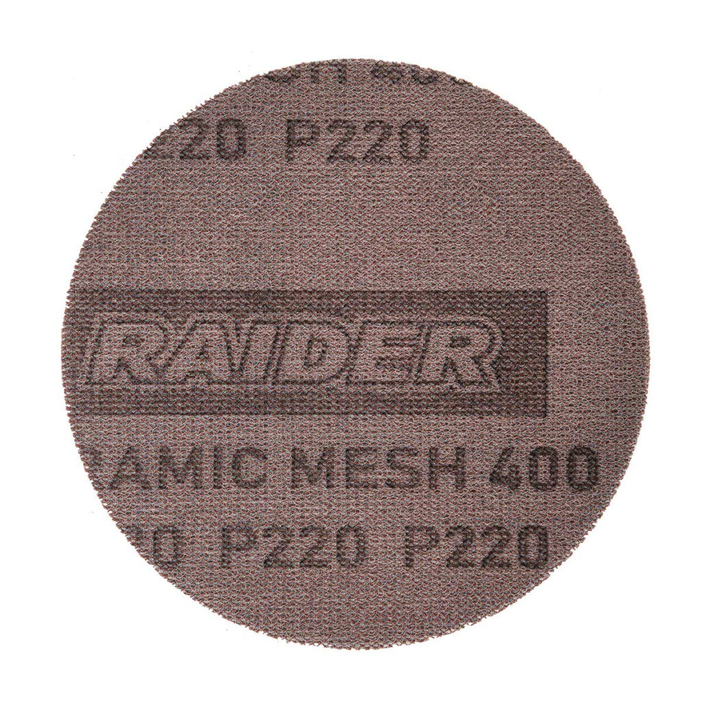 Шкурка мрежеста VELCRO Ceramic Ø125mm P220 10бр. - снимка 3