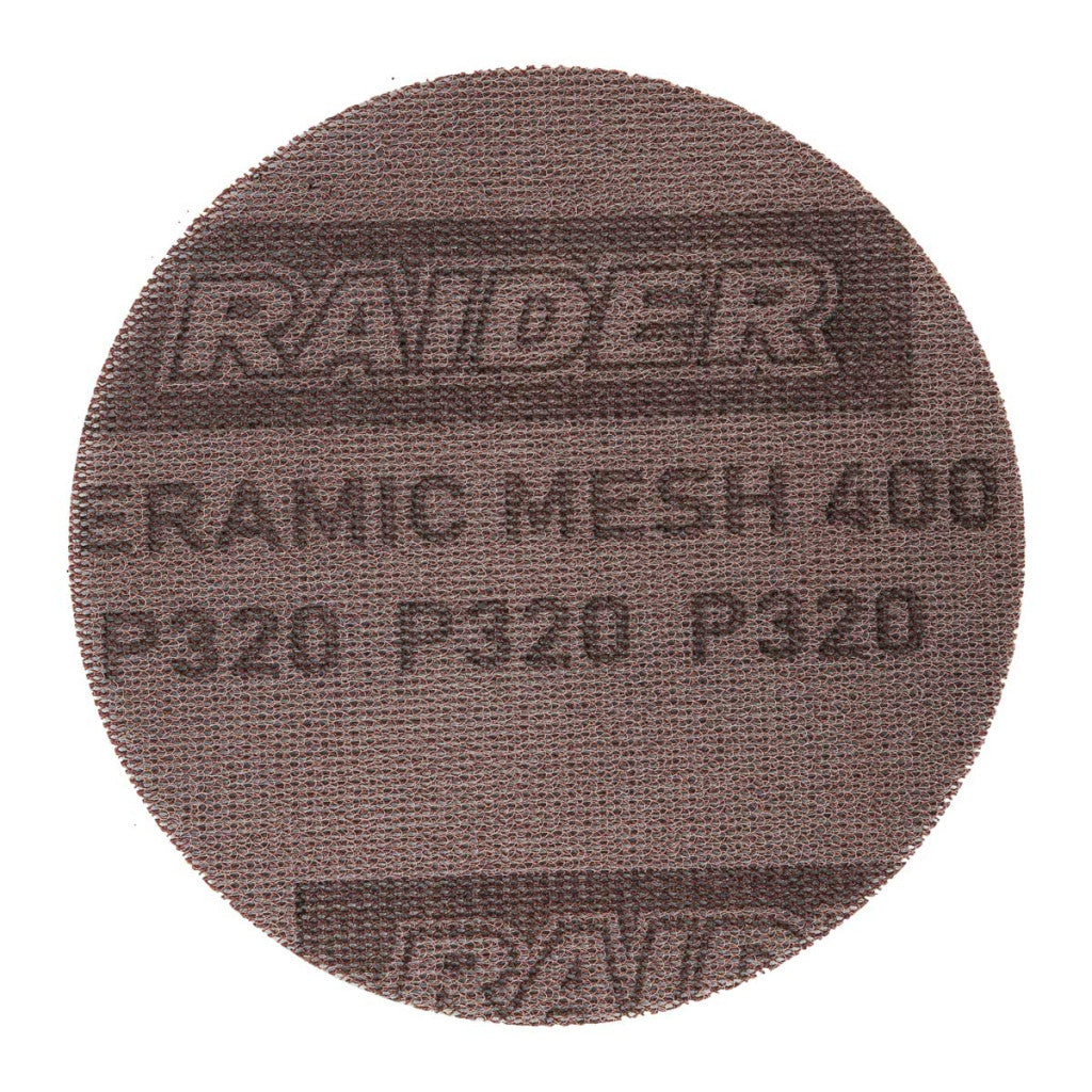 Шкурка мрежеста VELCRO Ceramic Ø125mm P320 10бр. - снимка 3