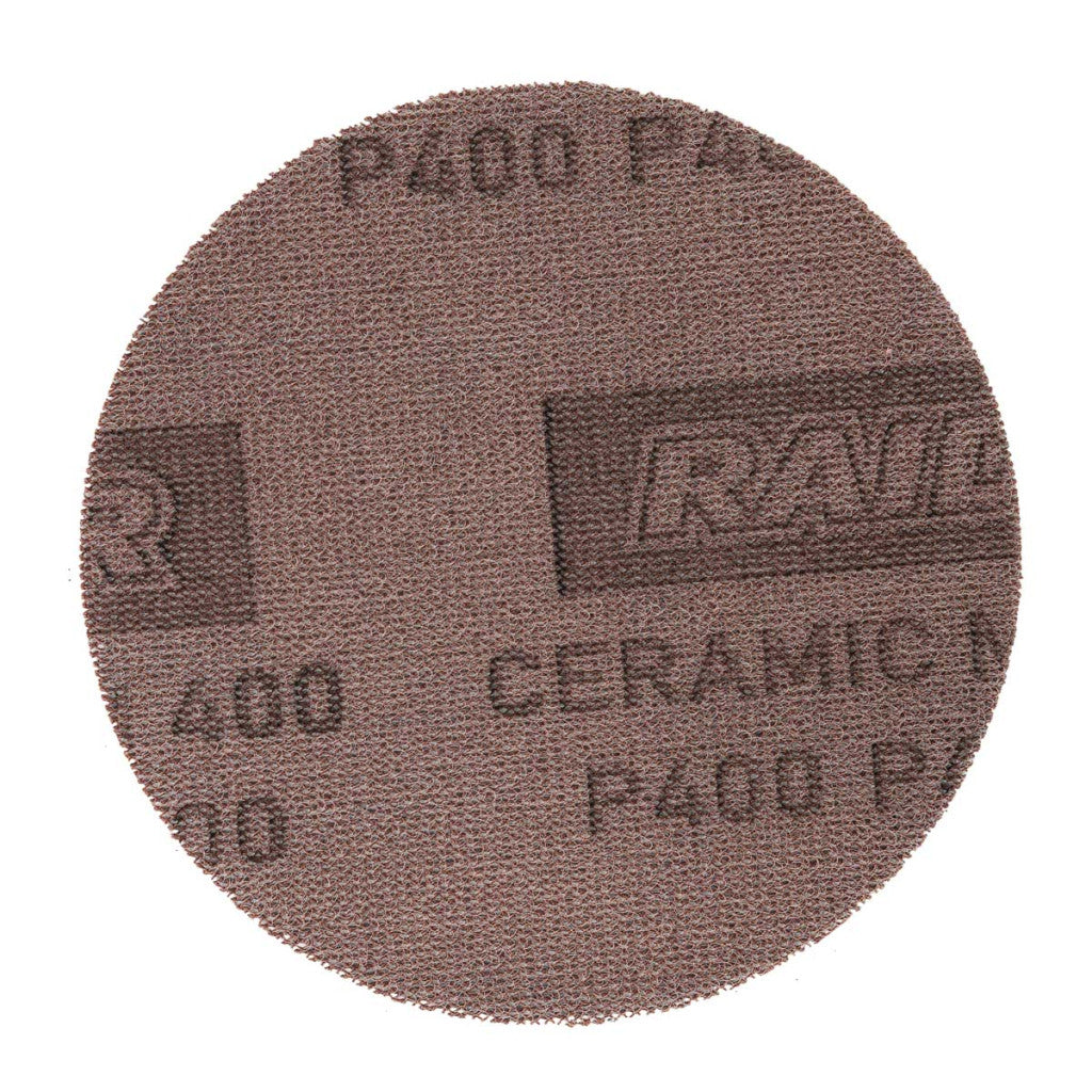 Шкурка мрежеста VELCRO Ceramic Ø125mm P400 10бр. - снимка 3