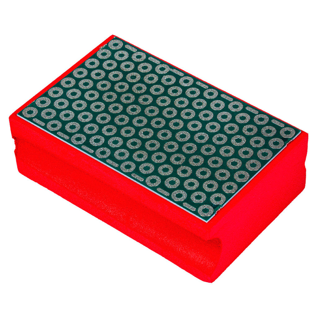 Гъба абразивна Diamond 95x60x32mm Р200 - снимка 3