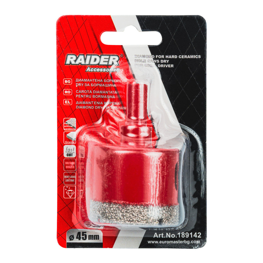 Боркорона Diamond Dry за бормашина Ø45mm - снимка 3