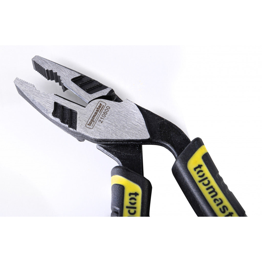 Клещи комбинирани извити трето поколение 190 mm Topmaster Professional - снимка 2