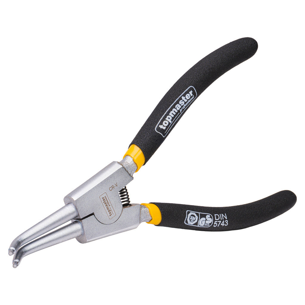 Клещи зегер извити външни 180mm Topmaster Professional - снимка 3