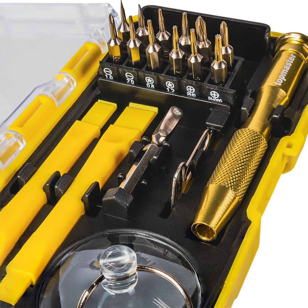 Комплект за ремонт на електроника, 19 части Topmaster Professional - снимка 3