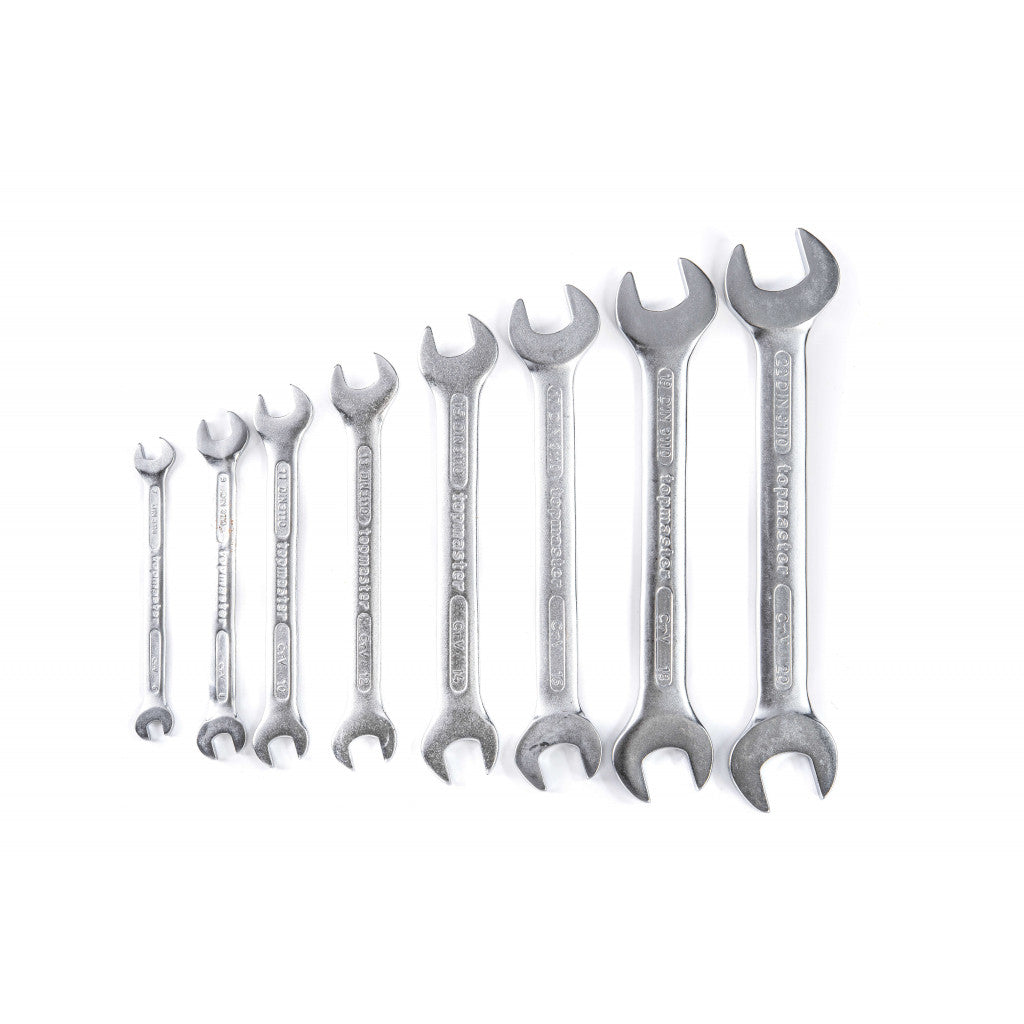 Ключ гаечен к-т 8бр 6-22mm CR-V PRESS Topmaster Professional - снимка 3
