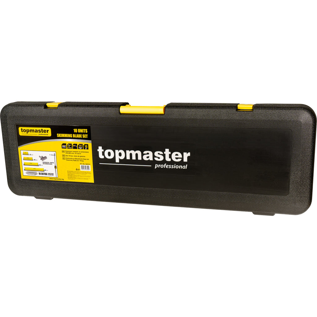 Комплект ножове за шпакловка 250-800 mm, 10 части Topmaster Professional - снимка 3