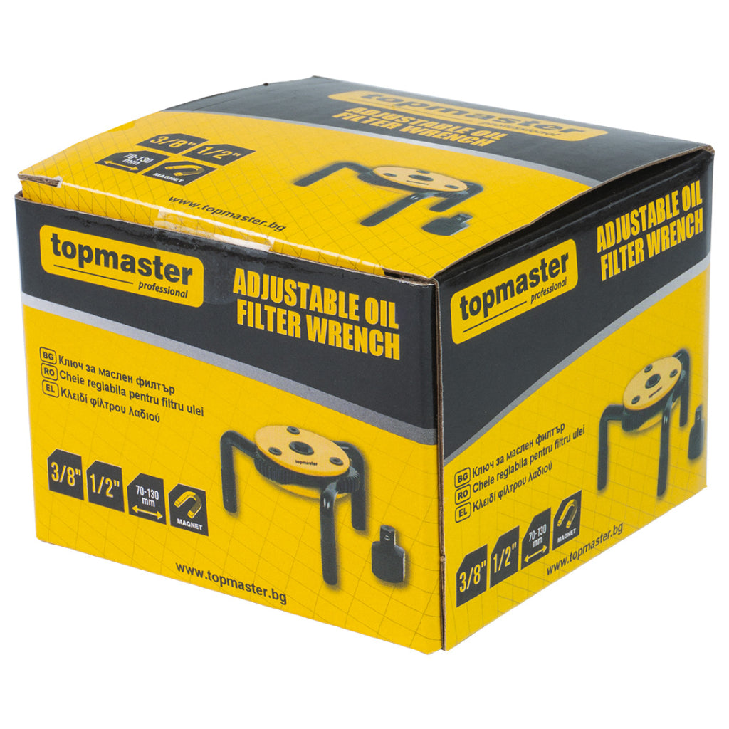 Ключ за маслен филтър "паяк" Topmaster Professional - снимка 3