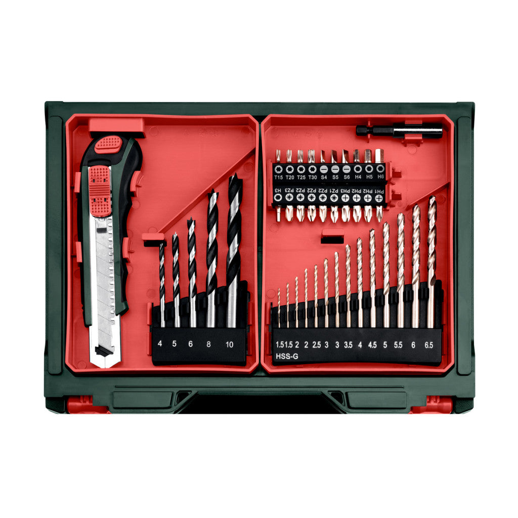 Винтоверт акум. 12V 34Nm METABO POWERMAXX BS 2x2Ah SET - снимка 3