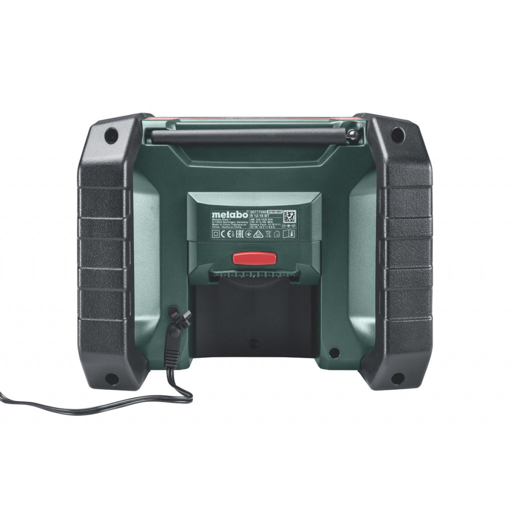 Радио акумулаторно METABO R 12-18 BT - снимка 3