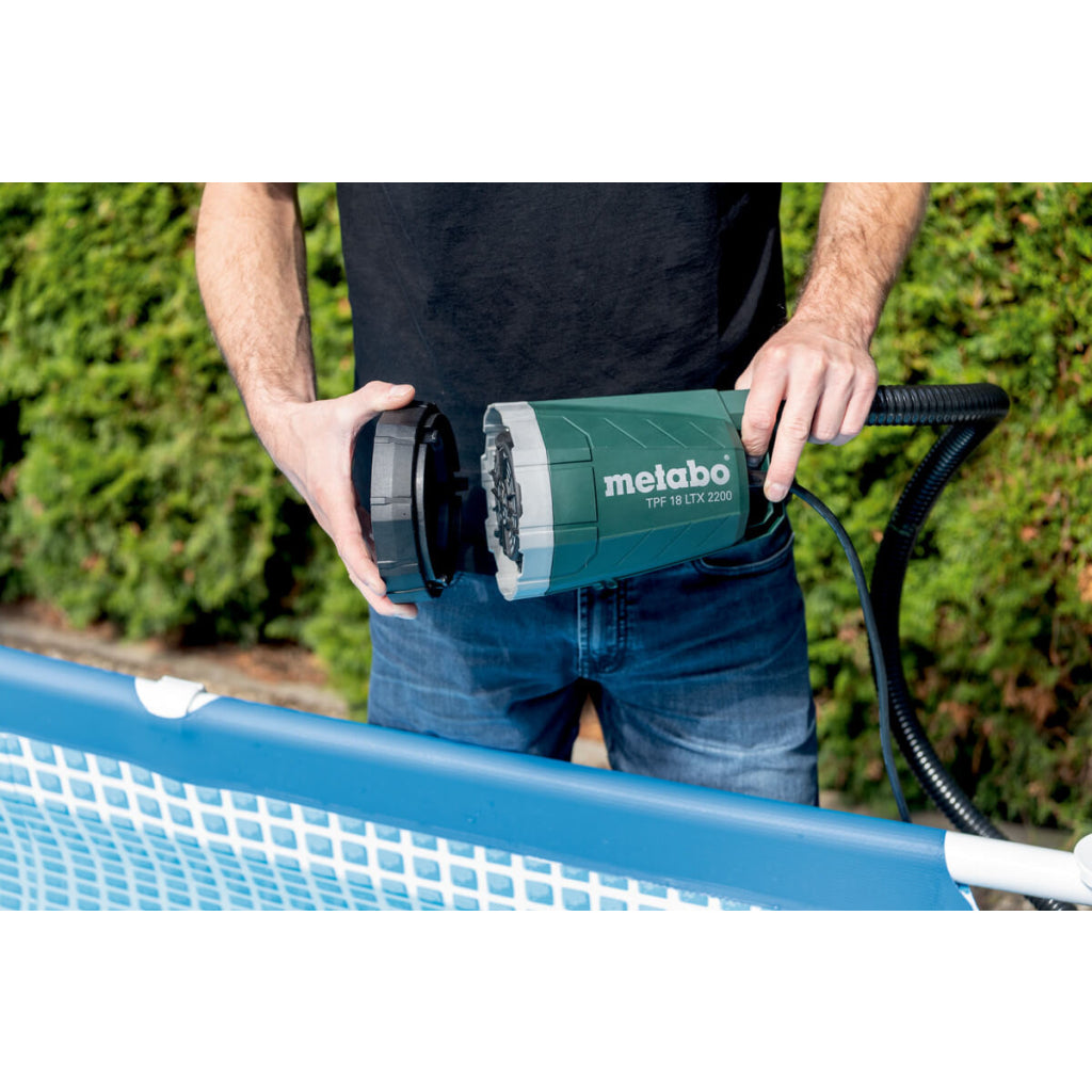 Помпа потопяема акум. 2200 l/h METABO TPF 18 LTX 2200 SOLO - снимка 3