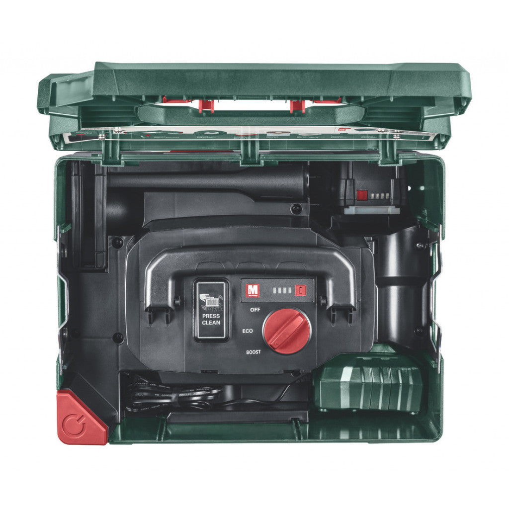 Прахосмукачка акумулаторна 18V METABO AS 18 L PC - снимка 3