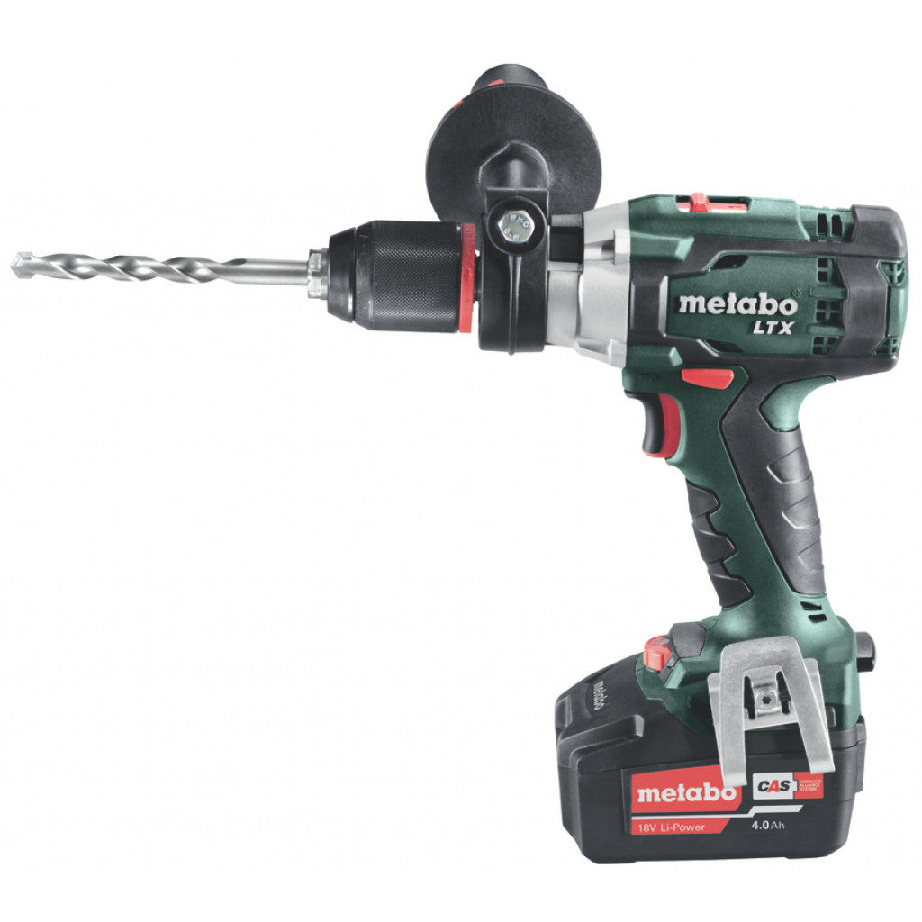 Бормашина акум. ударна 18V 110Nm METABO SB 18 LTX 2x4.0 Ah - снимка 3