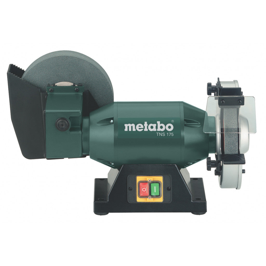 Шмиргел комбиниран 500W 175+200mm METABO TNS 175 - снимка 3