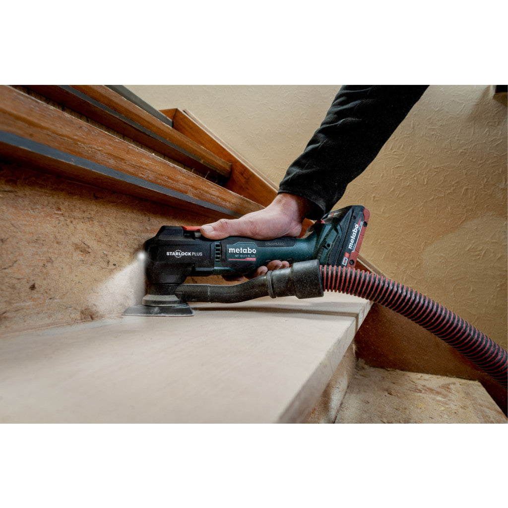 Мултишлайф акум. 18V METABO MT 18 LTX BL 2X4.0 AH - снимка 3
