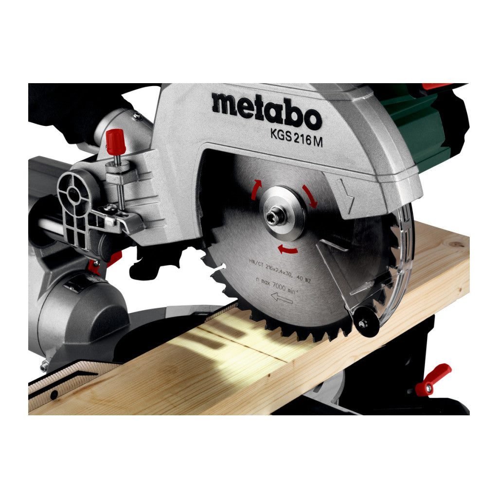 Герунг циркуляр с изтегляне ø216mm METABO KGS 216 M PCL - снимка 3