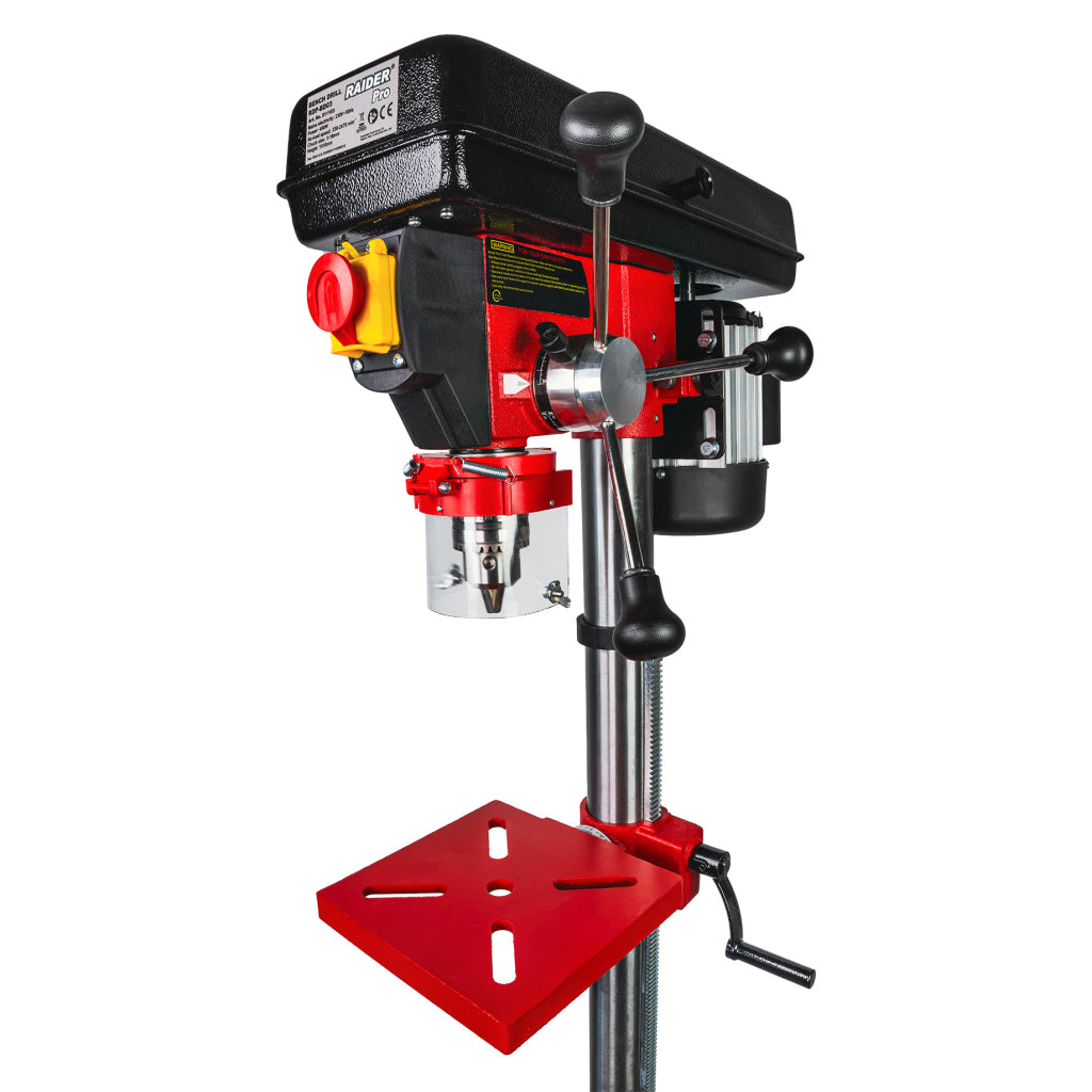 Бормашина настолна 450W 16mm H=1.61m RAIDER PRO RDP-BD03 - снимка 4