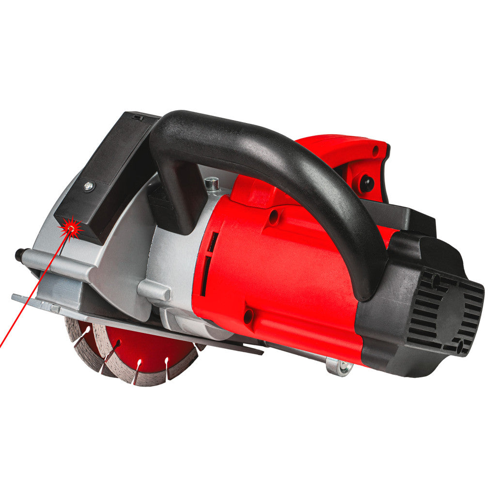 Фреза за канали 1.7kW 150mm 4cm 4диска лазер куфар RDP-WCH05 - снимка 4