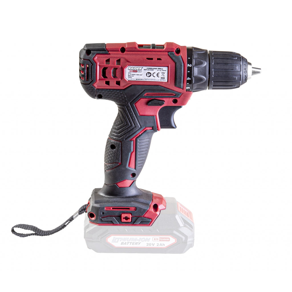 R20 Бормашина акум. 2-ск. 10mm 44Nm 20V Solo RAIDER PRO RDP-SCD20S - снимка 4