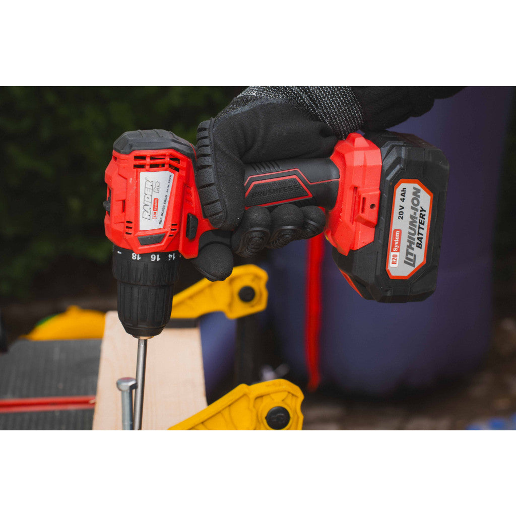 R20 Бормашина безчеткова 2-ск. 10mm 35Nm Solo RAIDER PRO RDP-BCD20 - снимка 4