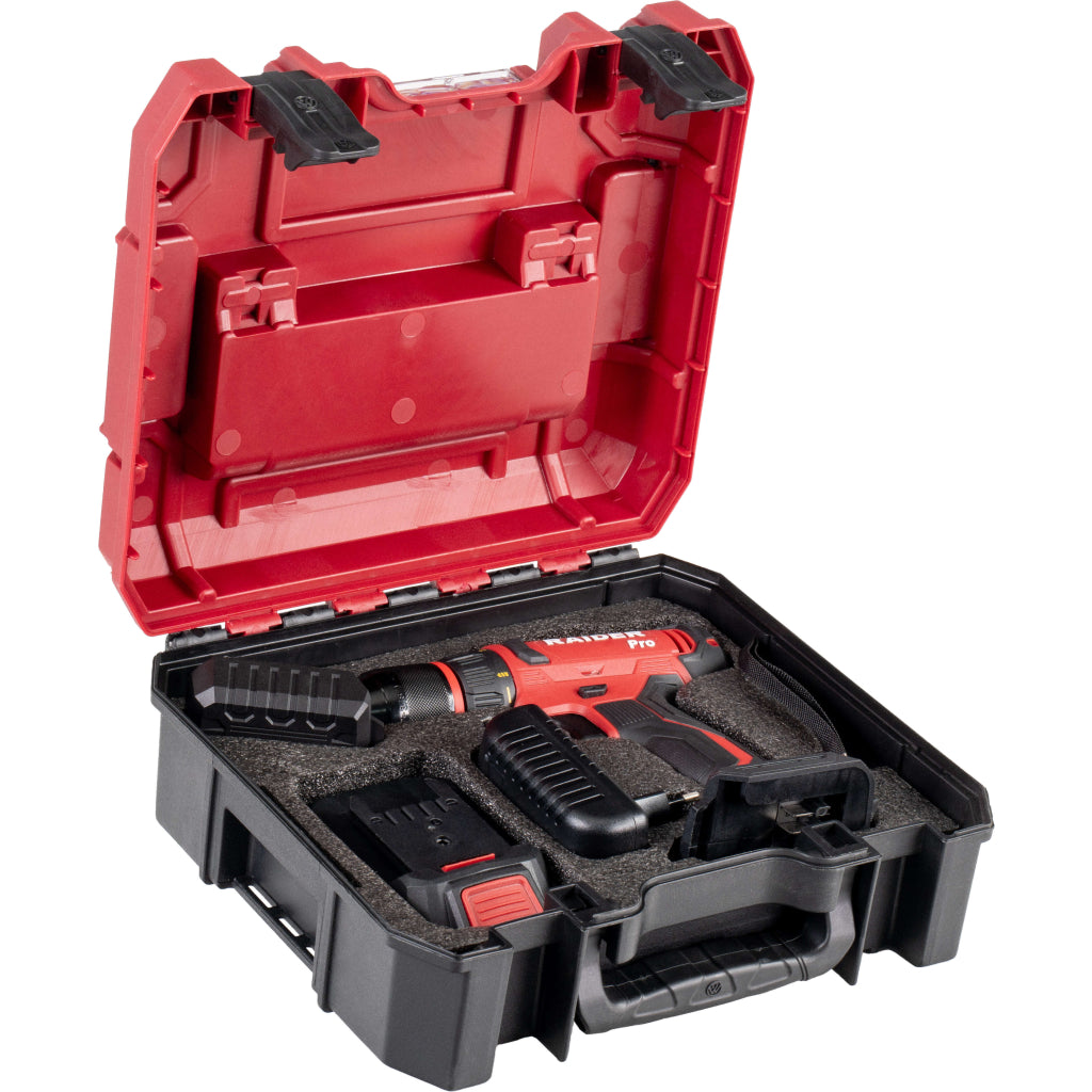 R20 Бормашина 2-ск. 10mm 50Nm 2Ah мет. патр. Case RAIDER PRO RDP-PCDI20 - снимка 4
