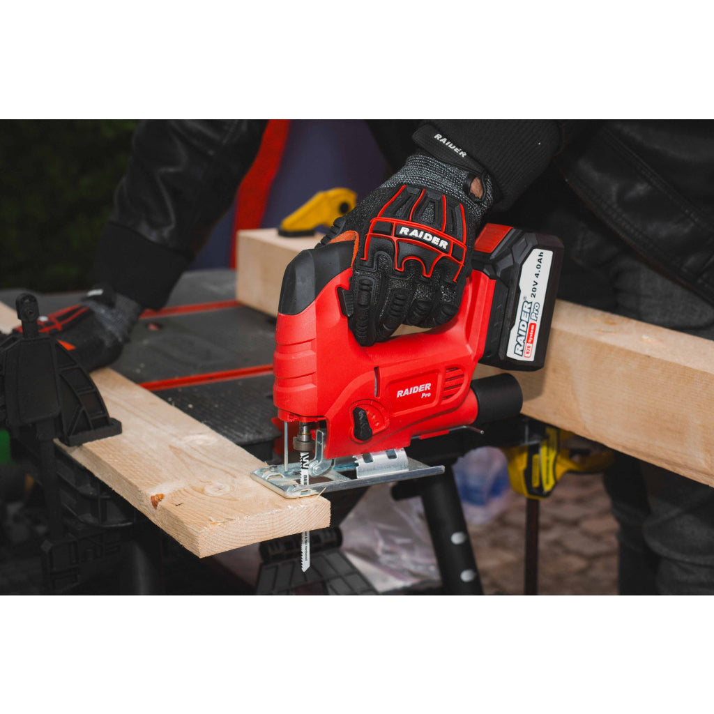 R20 Прободен трион акум. quick 100mm Solo RAIDER PRO RDP-YJS20 - снимка 4
