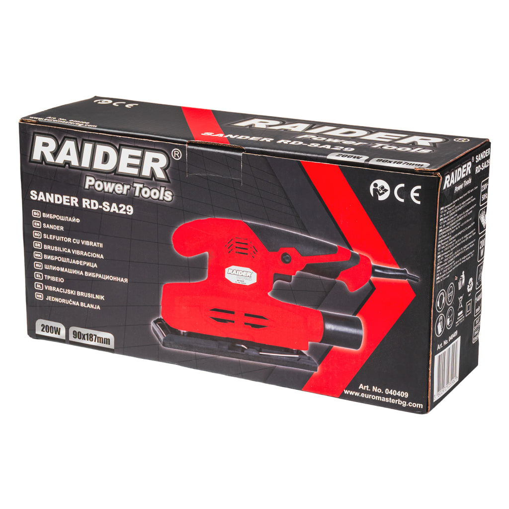 Виброшлайф 200W 90x187mm RD-SA29 - снимка 4
