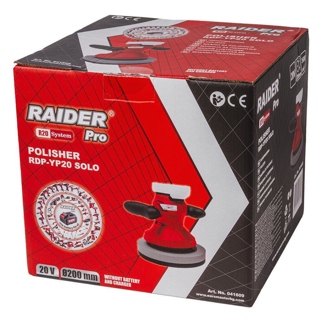 R20 Полирмашина Ø200mm Solo RAIDER PRO RDP-YP20 - снимка 4