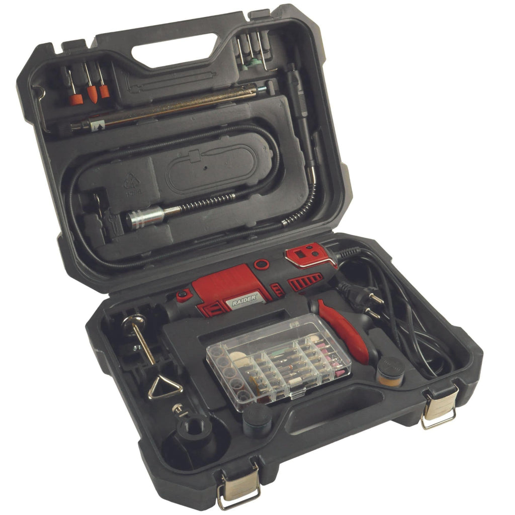 Шлифовалка права 170W LCD с жило и стойка RAIDER RD-MG09 - снимка 4