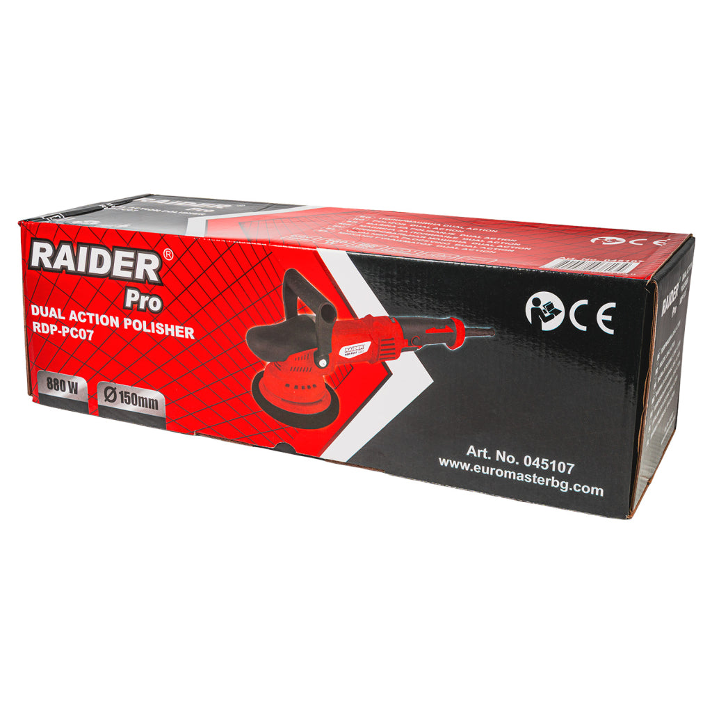 Полирмашина Dual Action Ø150mm 880W рег. об. RDP-PC07 - снимка 4