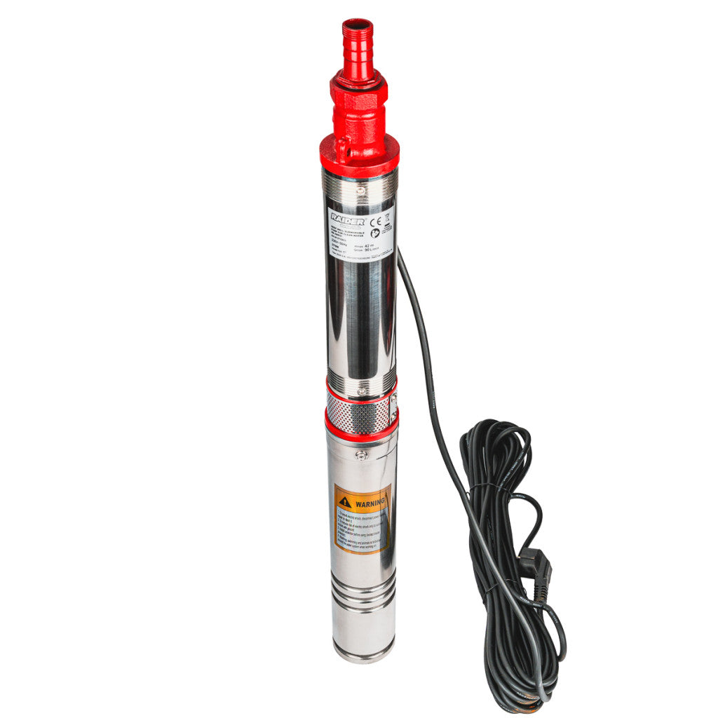 Помпа водна дълбочинна 370W 1" 90L/min 42m6T RD-3WP91 - снимка 4