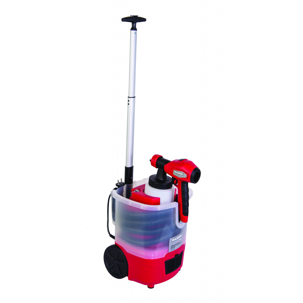 Пистолет за боя 750W ø2.6mm 800ml компр. RAIDER PRO RDP-SGC08 - снимка 4