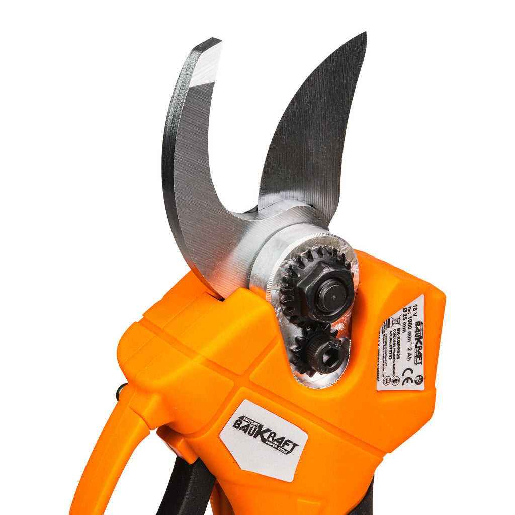 К-т Резачка 18V 15-20cm Лозарска ножица 2x2Ah2,5m BK-XGPPS25 - снимка 4